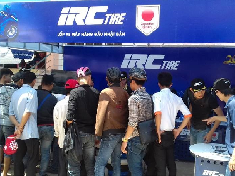 IRC VIETNAM PARTICIPATED IN THE HONDA RACING 