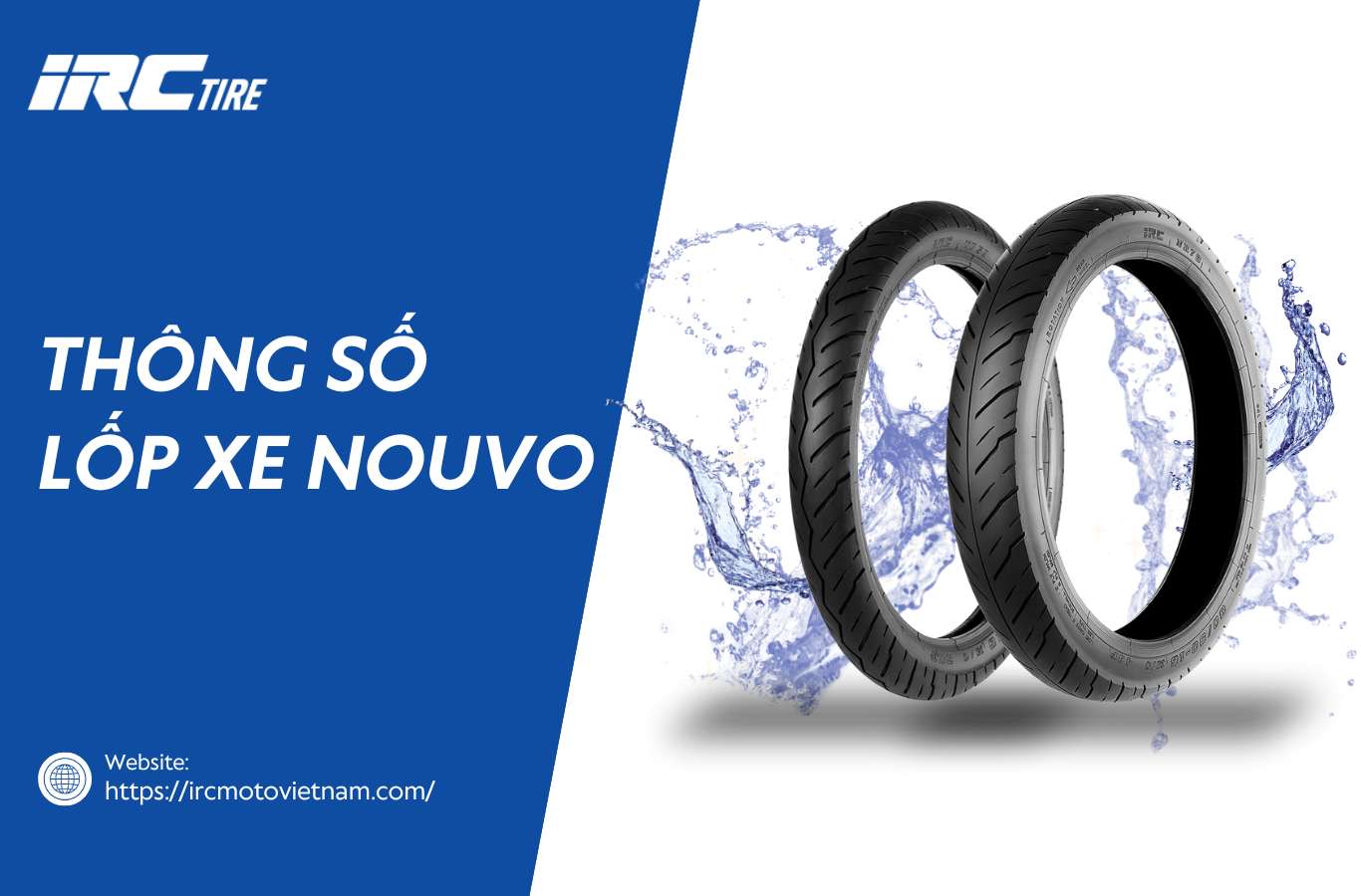 Thông số lốp xe Nouvo & Những điều cần biết khi thay lốp mới