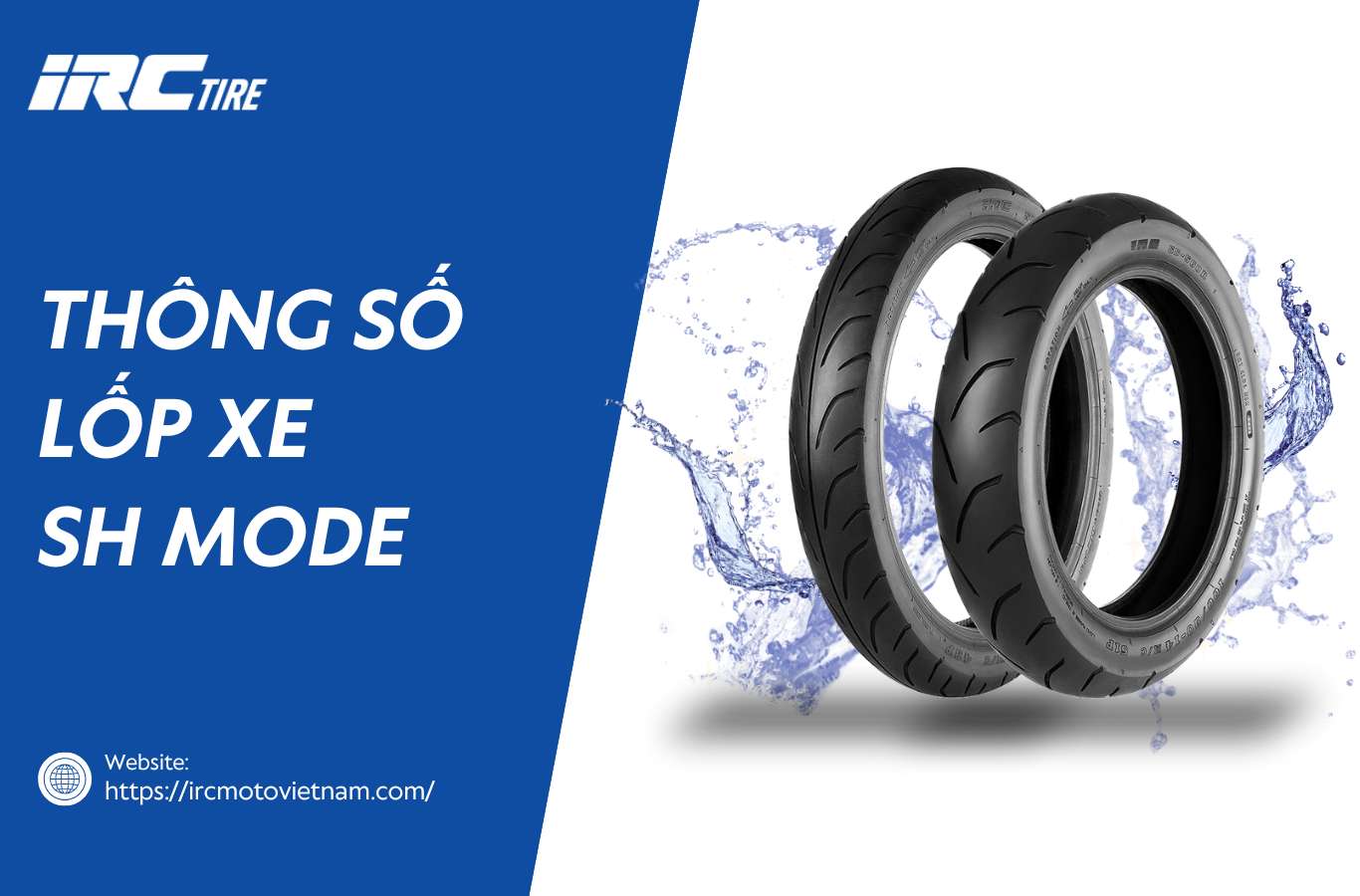Thông số lốp xe SH Mode – Kích thước & cách chọn phù hợp