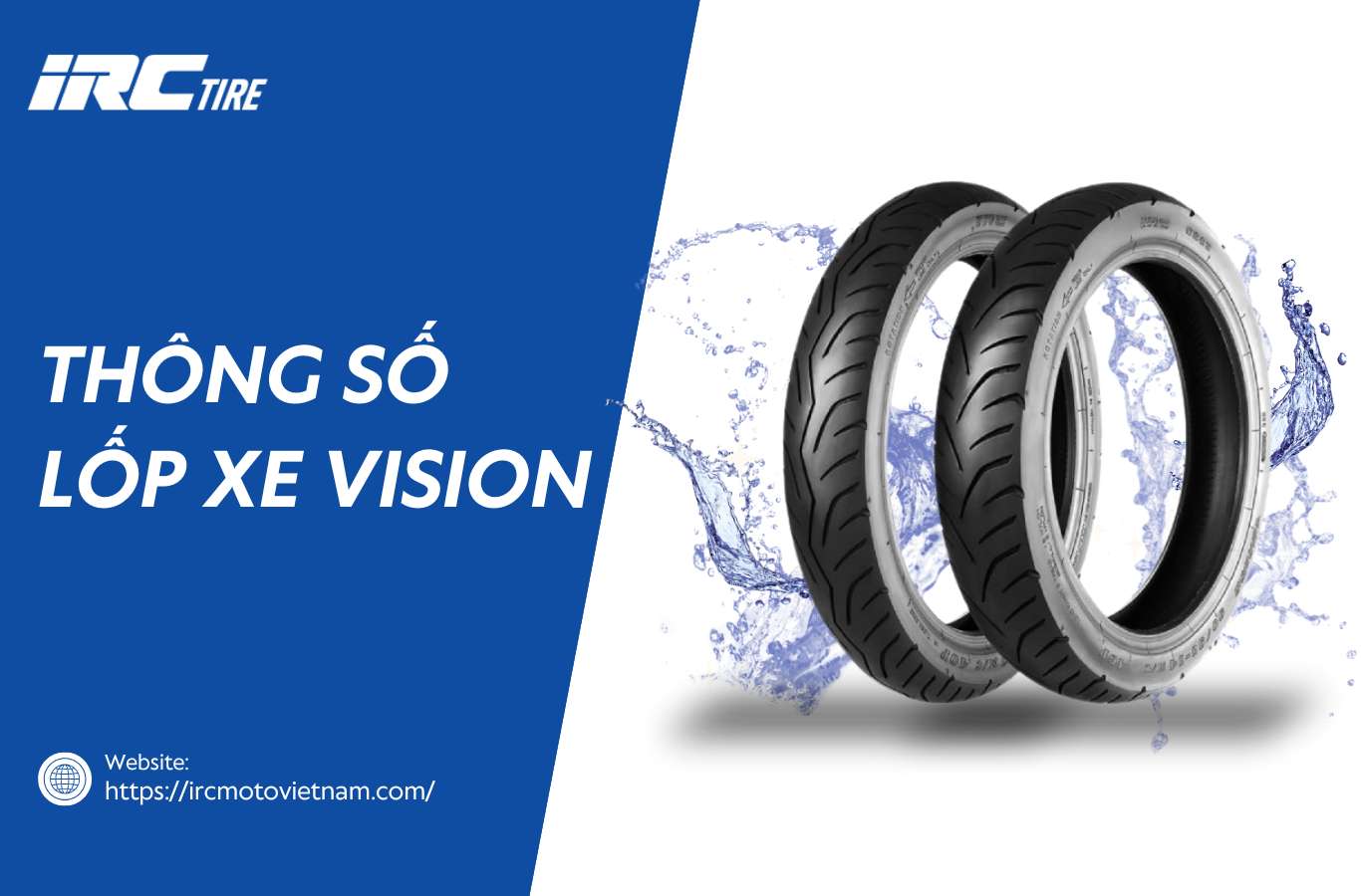 Thông số lốp xe Vision & Những điều cần biết khi thay lốp mới