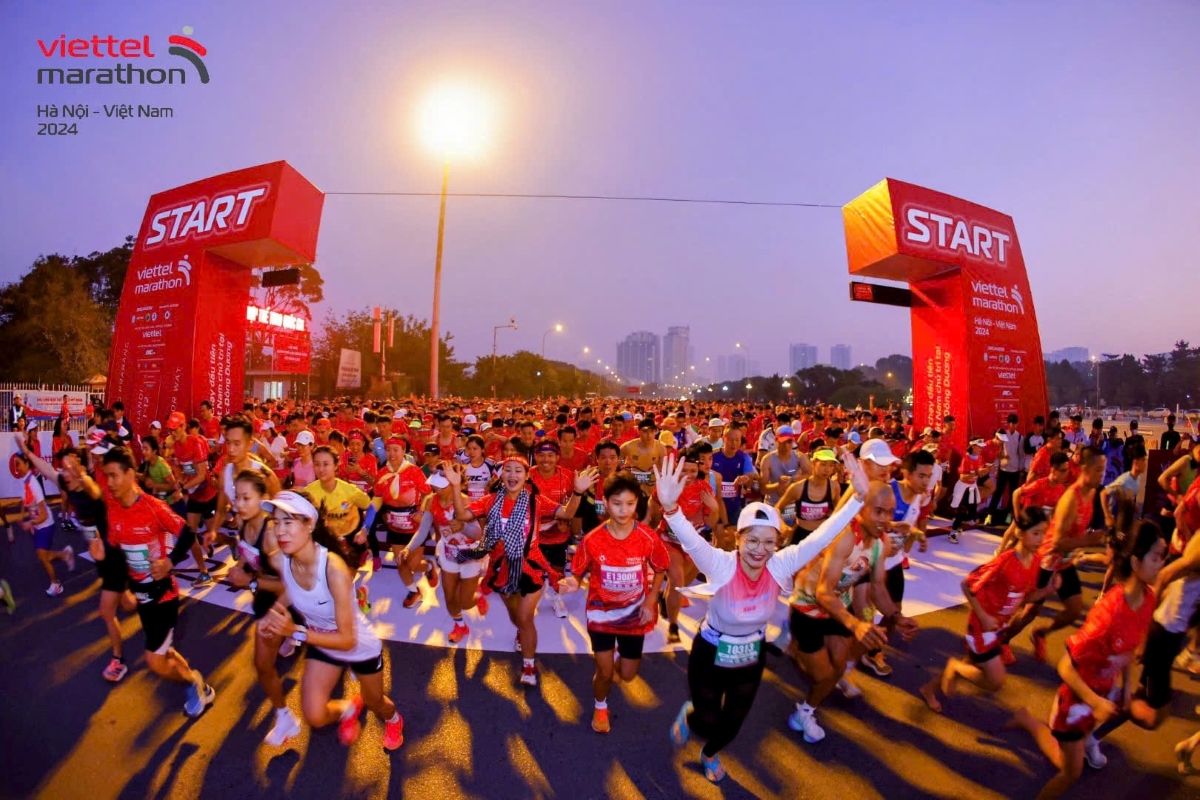 IRC VIỆT NAM ĐỒNG HÀNH CÙNG VIETTEL MARATHON 2024