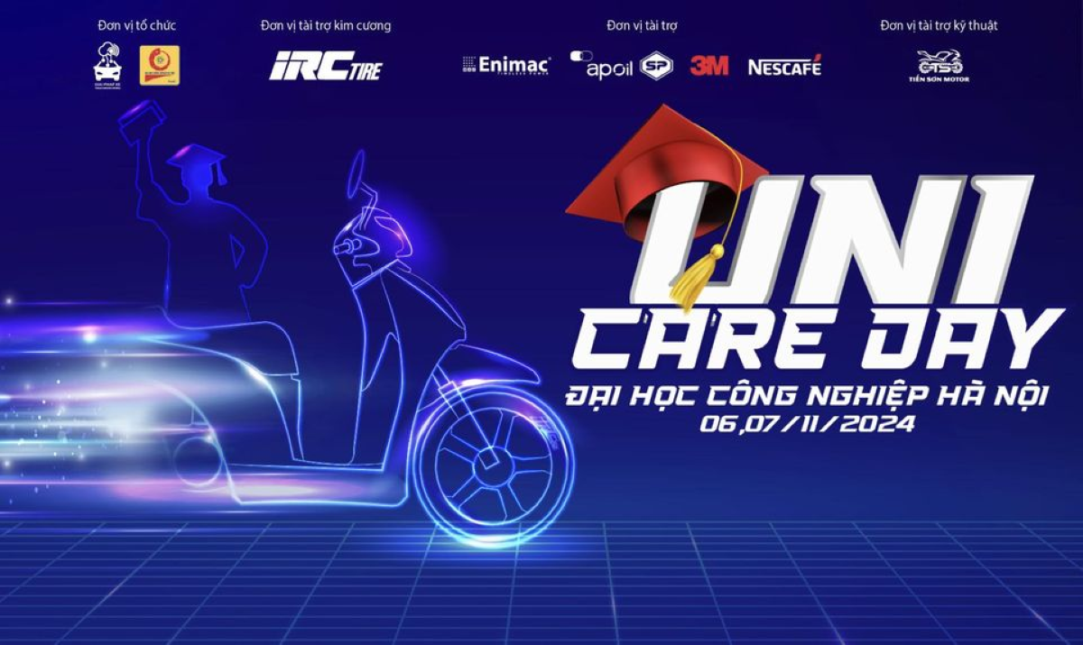 QUY ĐỊNH SỬ DỤNG E-VOUCHER KHI MUA LỐP XE MÁY THƯƠNG HIỆU IRC TẠI SỰ KIỆN UNI CARE DAY HÀ NỘI