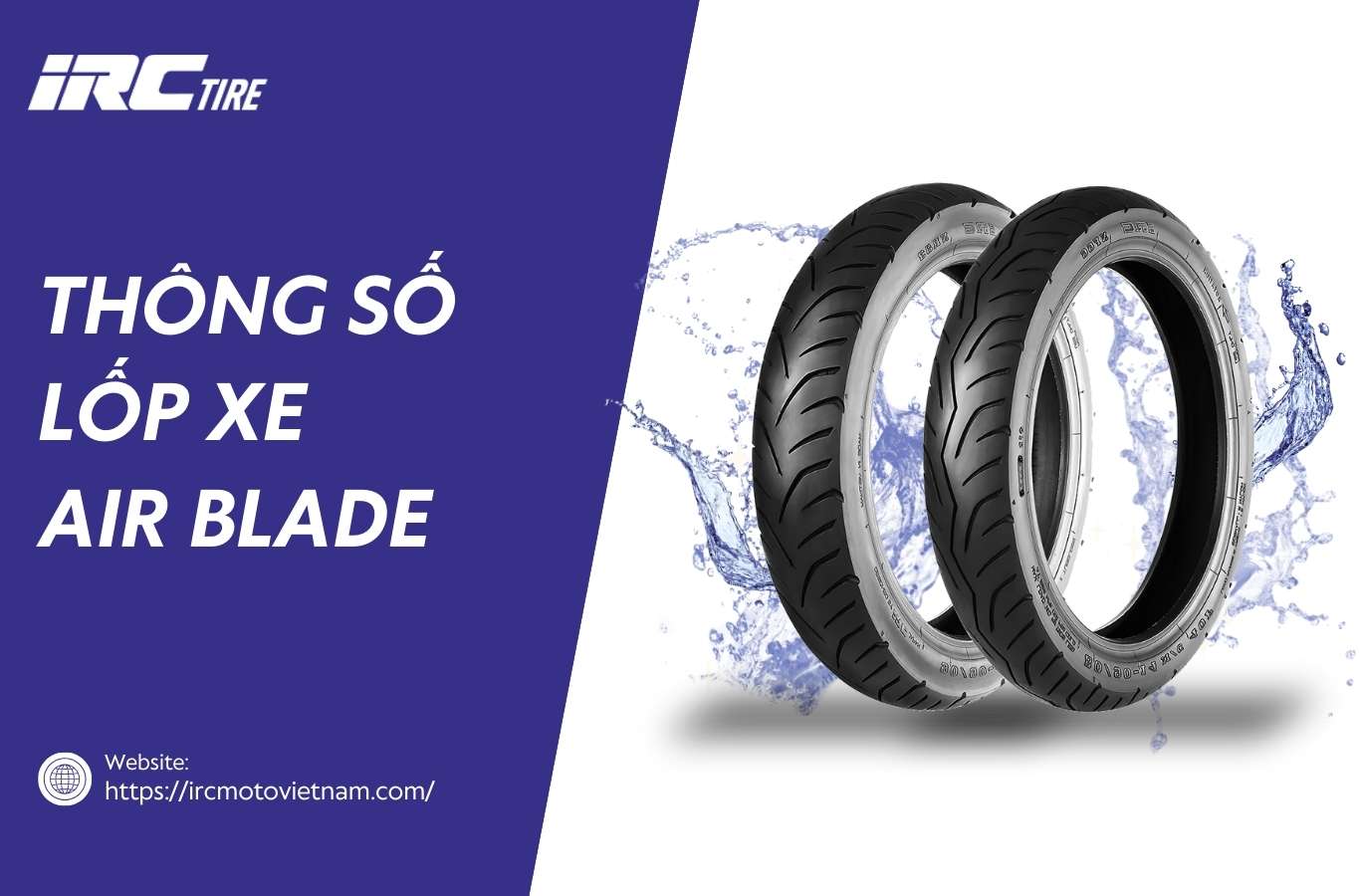 Cập nhật thông số lốp xe Air Blade và mẹo chọn lốp phù hợp nhất