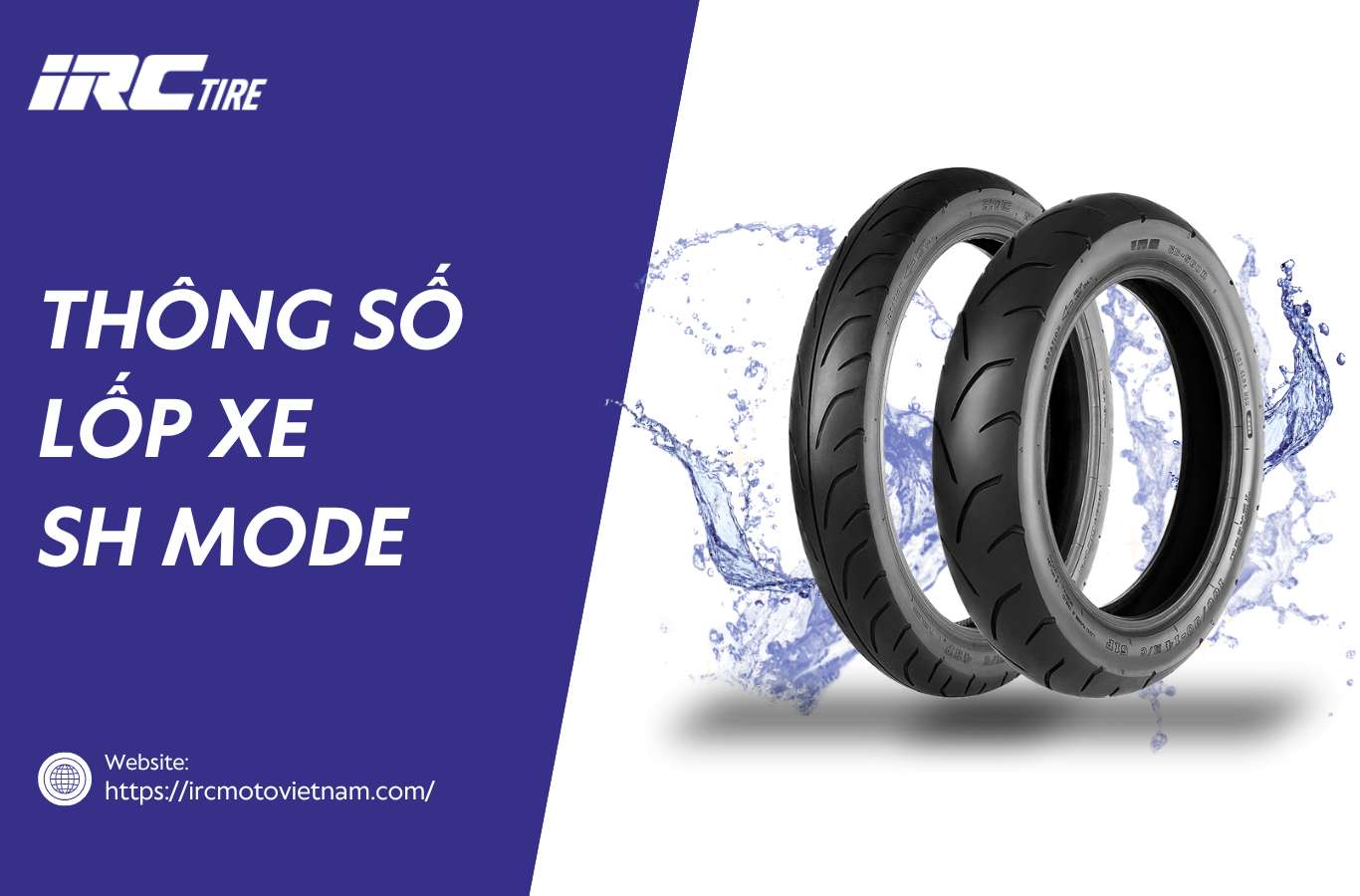 Thông số lốp xe SH Mode – Kích thước & cách chọn phù hợp