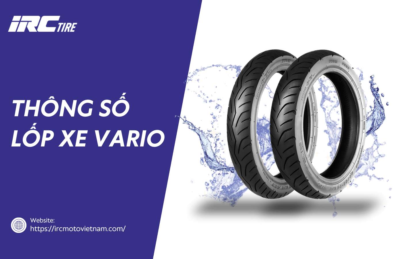 Thông số lốp xe Vario là bao nhiêu? Nên thay vỏ loại nào tốt?