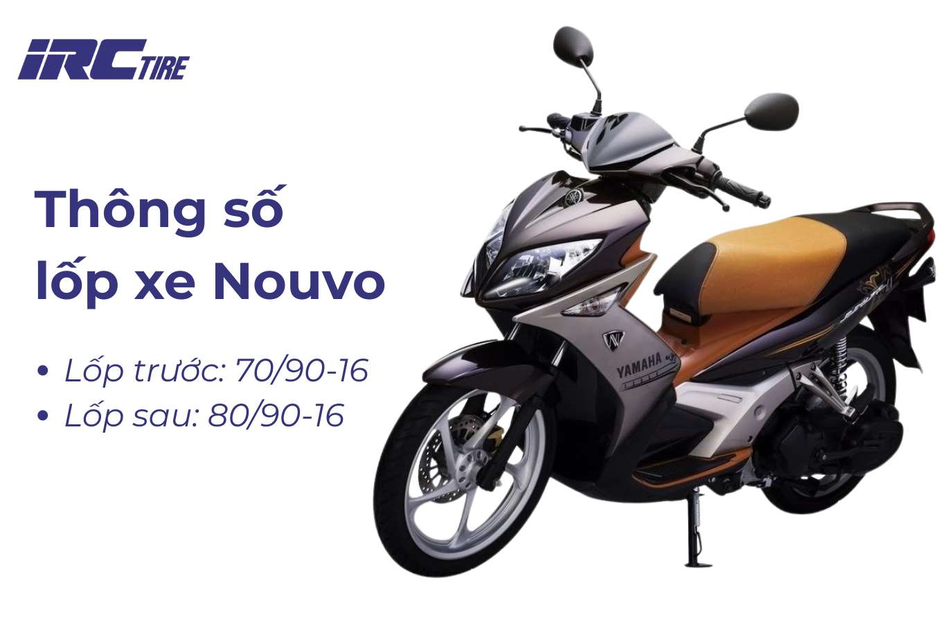 Thông số lốp xe Nouvo