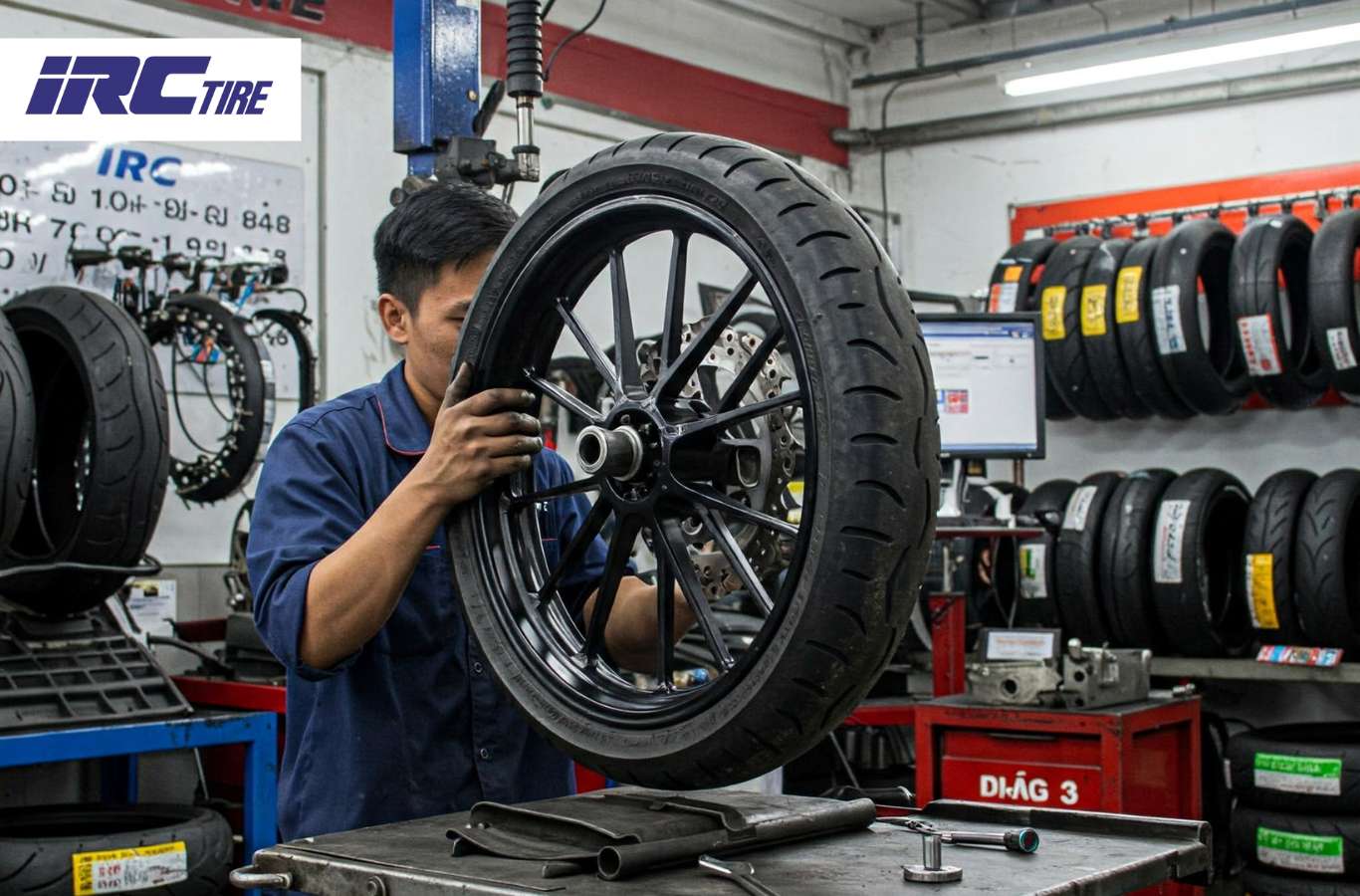 IRC - Địa chỉ mua lốp xe máy chất lượng tốt, độ bền cao