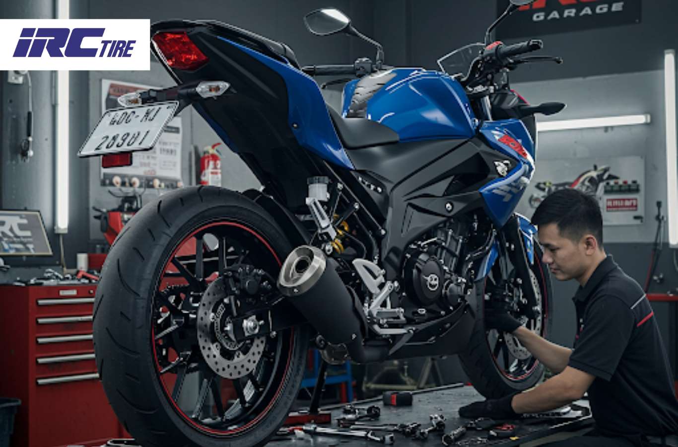 Thông số lốp xe Suzuki GSX-S150 (Hình ảnh chỉ mang tính chất minh hoạ)