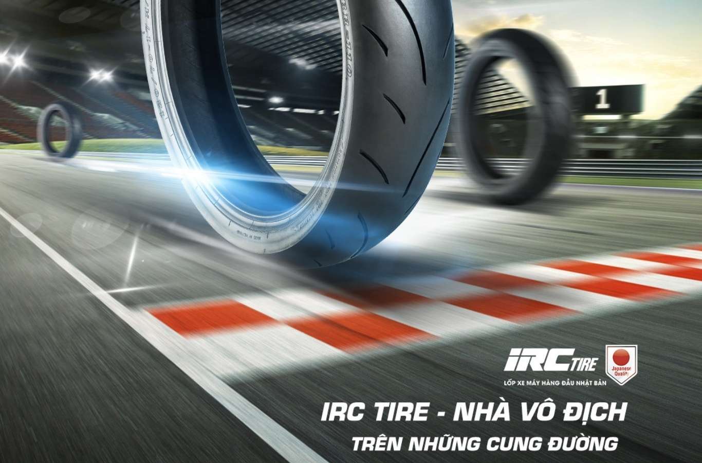 IRC - Địa chỉ thay lốp xe Vario chính hãng