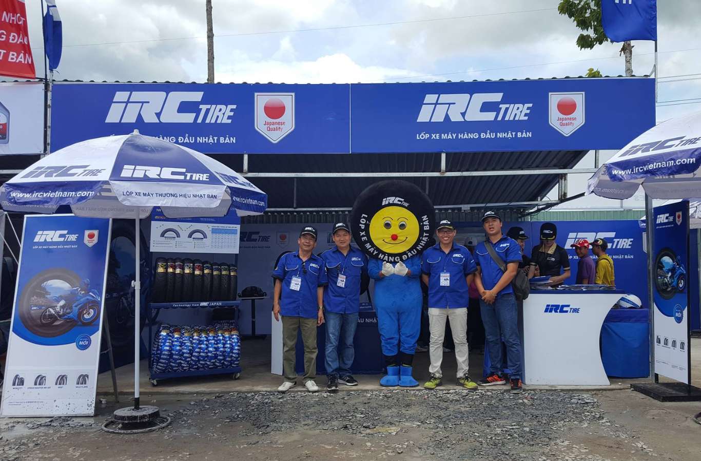 Thay lốp xe Sirius chất lượng tại IRC