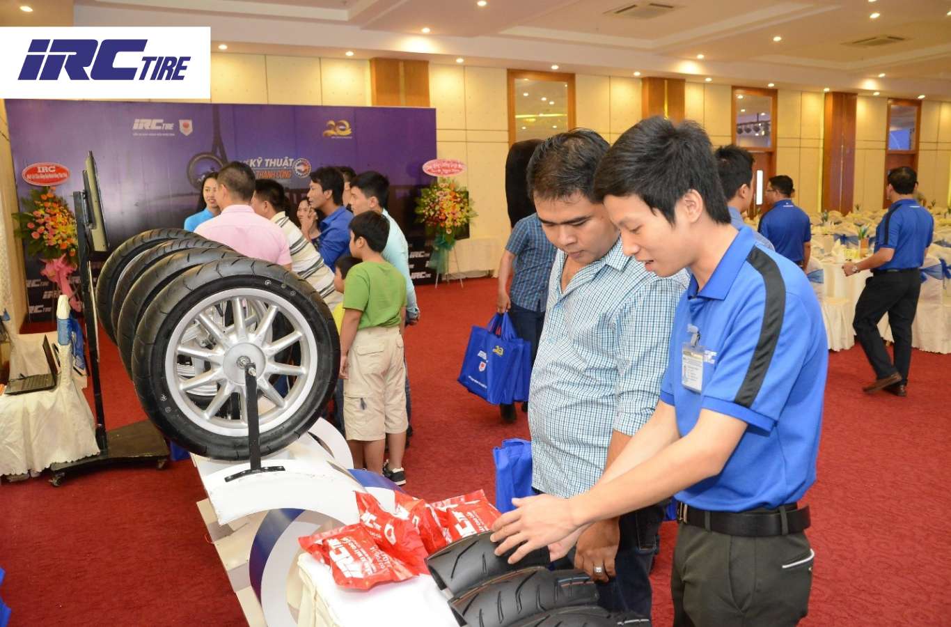 IRC - Địa chỉ thay lốp xe Attila uy tín
