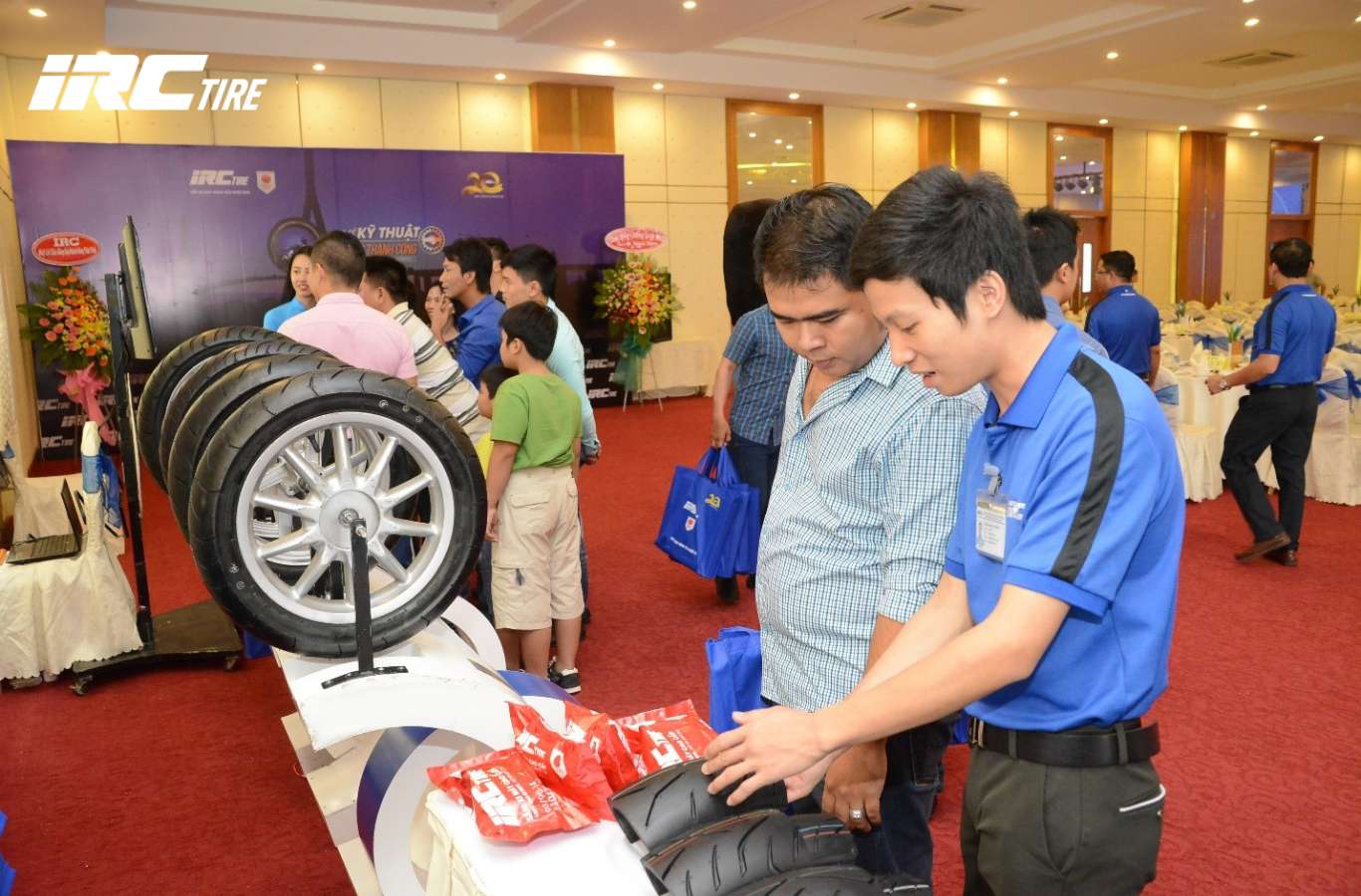IRC - Địa chỉ thay lốp xe Attila uy tín