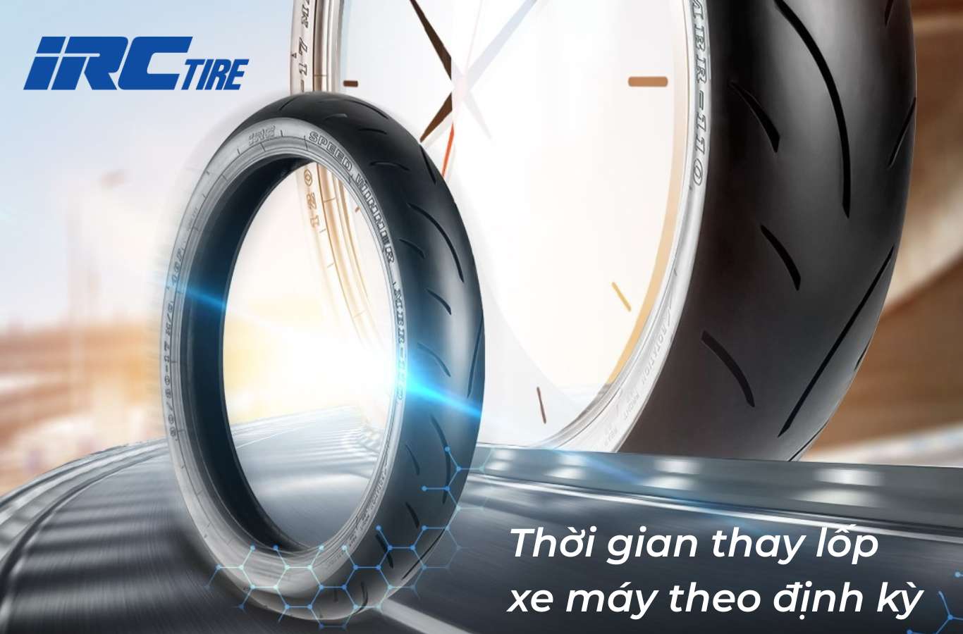 thời gian thay lốp xe máy định kỳ