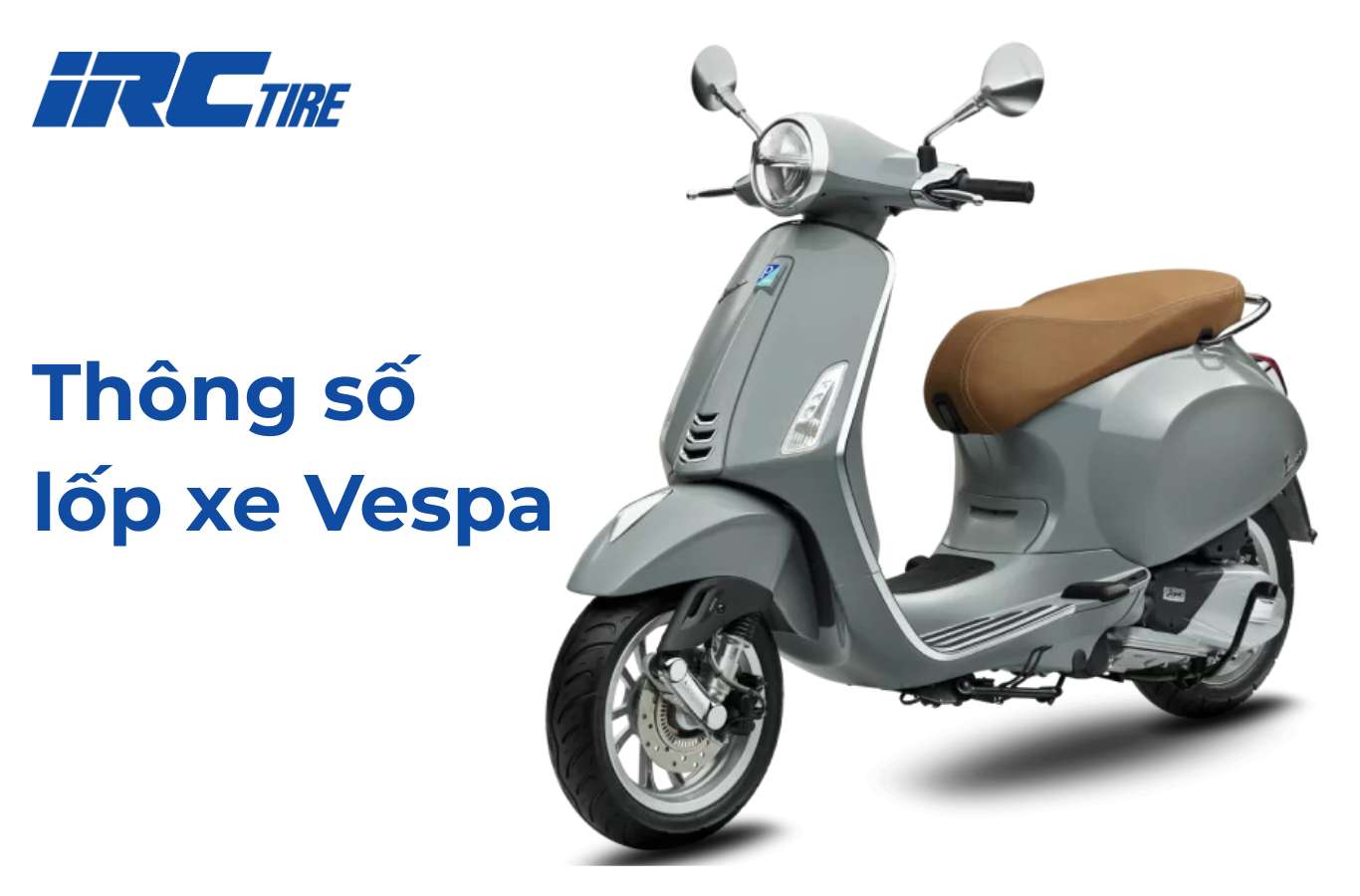Thông số lốp xe Vespa