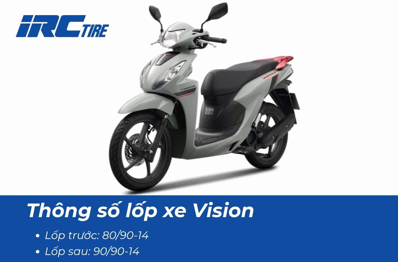 Thông số lốp xe Vision